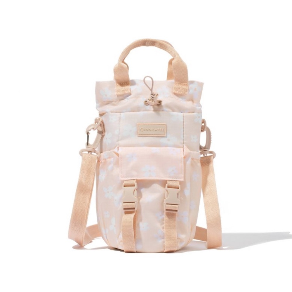 Blogilates Floral Sling Water Bottle Bag